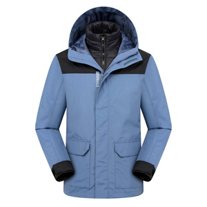 <span class=keywords><strong>Chaqueta</strong></span> de Invierno Impermeable Unisex con Cremallera <span class=keywords><strong>Tex</strong></span>, <span class=keywords><strong>Chaqueta</strong></span> de Esquí 3 en 1 para <span class=keywords><strong>Montaña</strong></span> y Nieve, Ropa Deportiva para Senderismo, OEM ODM - Product Image 4