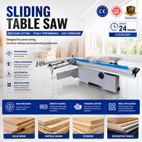 Scie à panneaux automatique à table coulissante de haute précision sur mesure OEM pour le travail du bois