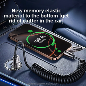 Cavo di Ricarica Rapida PD 240W 4 in 1 in Zinco da 2,0 Metri, Cavo USB-C a Type-C per Telefoni Cellulari/CarPlay - Product Image 4