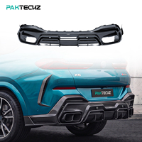 Kit de carrosserie en fibre de carbone sèche Paktechz Prepreg Diffuseur arrière pour BMW X6 G06 2019 - 2024