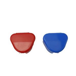 Estuche portátil para dentaduras postizas LK-418, almacenamiento oral triangular para adultos, tamaño grande - Product Image 4