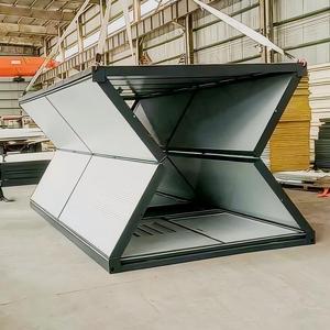 Contenedor de Envío Plegable de 20 Pies |   Diseño Plegable que Ahorra un 80% de Espacio |   Acero de Alta Resistencia para <span class=keywords><strong>Puerto</strong></span>/Logística - Product Image 1