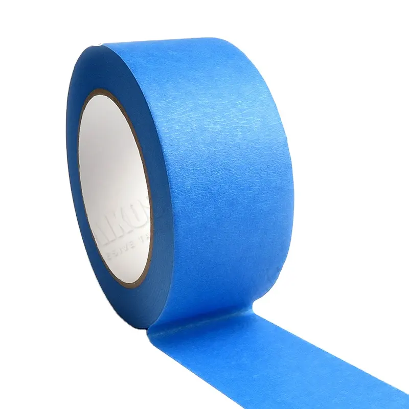 Cinta autoadhesiva azul para decoración, pintura resistente a los rayos UV, fácil de quitar