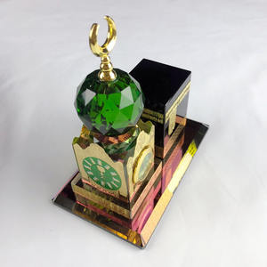 Torre da meca de vidro de cristal com o presente islâmico kaaba MH-G0479 - Product Image 4