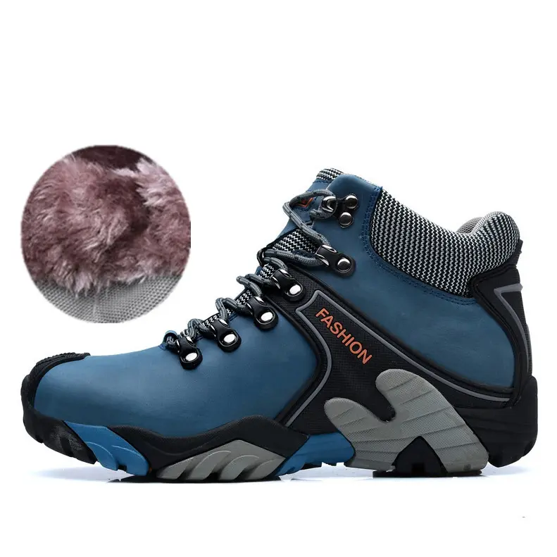 Men's Outdoor Boots Waterproof Winter Hiking Shoes High Top Mountain Climbing Sneakers Hunting Boots for Women Sports Trainers
