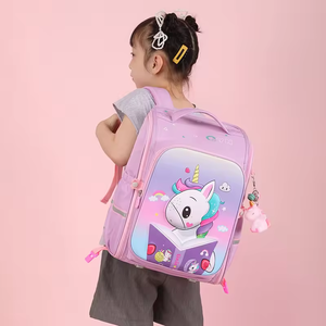 2024 filles à la mode dessin animé école sac à dos usine directe résistant à l'usure décompression colonne vertébrale soins <span class=keywords><strong>cartable</strong></span> échantillon gratuit - Product Image 6