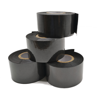 Haute qualité SCF900 noir Date estampage impression PET ruban feuille de codage 25mm 30mm 35mm tampon à chaud pour emballage en plastique