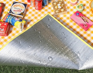 Logo Custom Picnic <b>Mat</b> <b>Large</b> Thick Roll up Padded Outside Foldable Waterproof Picnic Blanket for Outdoor Beach <b>Mat</b> - Product Image 3