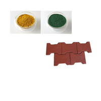 Couleur de ciment poudre de pigment d'oxyde de fer jaune 313