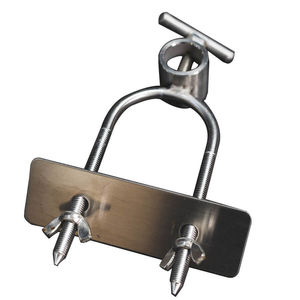 Accesorio <span class=keywords><strong>de</strong></span> Barbacoa Resistente, Soporte Trasero <span class=keywords><strong>de</strong></span> Acero Inoxidable 304 <span class=keywords><strong>de</strong></span> Lujo para Cerdo - Redondo <span class=keywords><strong>de</strong></span> <span class=keywords><strong>22</strong></span> mm - Product Image 2
