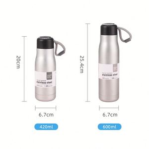 Wholesale Gym Sport Vacuum <b>Flask</b> Insulated Water <b>Bottles</b> Stainless Steel Thermos <b>Bottle</b> Portable Thermo Cup With Rope - Product Image 2