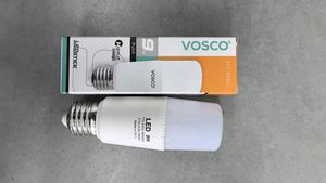 Bombillas LED Regulables AC200-250V 3CCT 7W 9W 12W 100 Lúmenes Ra>80 PF>0.5, Bombilla LED Delgada Tipo T de Aluminio y Plástico, Forma Cilíndrica - Product Image 3