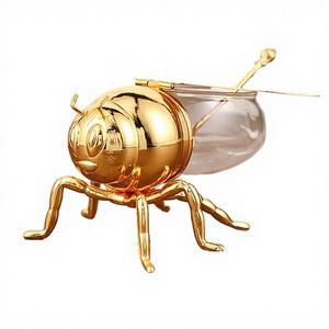 Frasco de Vidrio de Lujo para Almacenar Alimentos para Bebés con Tapa de Bambú y Diseño Transparente, Incluye Cuchara - Product Image 2