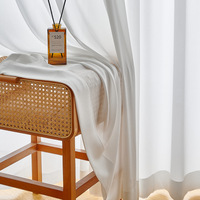 Vente en gros de Offres Spéciales nouveau design de haute qualité, texture blanche, voilages pour la décoration des hôtels du salon