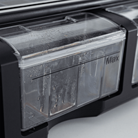 Mesin Pengemas Vakum Digital Otomatis HOVER PW420A Panjang Segel 42CM 110/220V Colokan US Kantong Plastik Bertekstur untuk Bahan Kimia