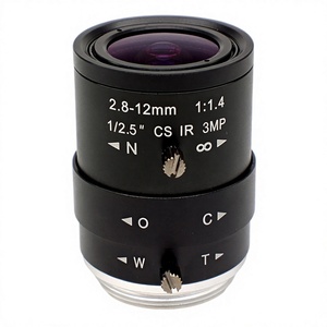 Lente con zoom manual, 2,8–12 mm, 3 MP, montura CS, 1/2,7 pulgadas, iris manual, lente HD M787 - Product Image 1