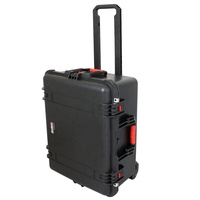 Valise de protection robuste en plastique de bonne qualité, étanche IP67, antichoc, avec roulettes et mousse, pour équipement