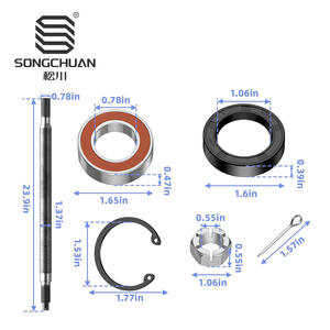 Kit de semieje del lado del conductor EZGO TXT con kit de reparación 20377-G11 para carrito de golf y carrito de club - Product Image 2