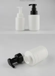 Soap Bottles Liquid Soap Bottles Foam Bottle 200ml PE Cosmetic Liquid Soap Dispenser With Foam Pump Bottle Face Cream Packaging Sealing Type Spray