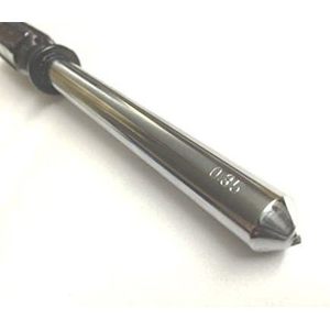 Herramienta de diamante cilíndrica de 0.35 quilates para rueda de pulido, varilla abrasiva de alta resistencia para amoladora angular - Product Image 1