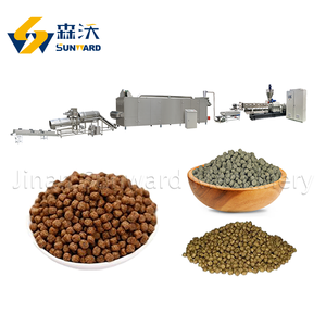 Machine de fabrication de granulés pour poissons Tilapia, équipement de ligne, machines d'alimentation en granulés pour plantes, fabricant d'extrudeuse - Product Image 1