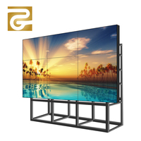 Mur vidéo LCD HD intérieur BOE Blast 46-65 pouces 4K 2x2/3x3 avec cadre étroit de 1,8 mm, prise en charge du texte et de l'animation, anti-reflets, garantie 1 an