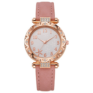 Vente en gros de montres à quartz pour femmes, décontractées, avec cadran en forme d'étoile de mer, pour le commerce transfrontalier - Product Image 4