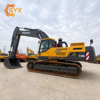 Мощный экскаватор Volvo EC480DL, 48 тонн, ковш 3,8 м, 265000 Вт, б/у, для тяжелых работ по сносу зданий