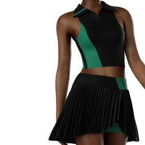 2026 Fashion Custom High Quality Breathable Quick Dry Tennis Jersey Set Sports Wear for Women Summer <b>Cool</b> 2-Piece - Product Image 2