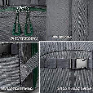 Free sample Waterproof Snow Gear Backpack <b>Skiing</b> and Snowboarding Travel Luggage for Air Travel Skating Ski Boot Bag - Product Image 6