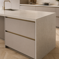 Meubles de cuisine modernes en panneaux de bois sur mesure, armoires pour toute la maison, portes en bois massif, meubles de rangement de luxe, fabricant OEM ODM