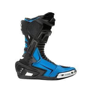 Bottes de moto en cuir véritable antidérapantes haut de gamme pour motards, personnalisables - Product Image 2