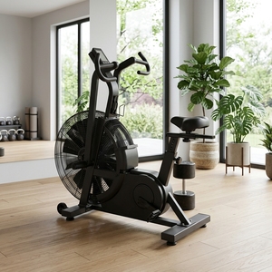 Vélo de fitness commercial pour la préparation HYROX CrossFit, style <span class=keywords><strong>Rogue</strong></span> Echo Air Bike, siège réglable, équipement cardio d'intérieur - Product Image 5