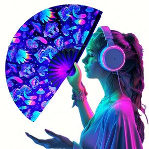 Abanico Plegable Grande con Impresión UV al por Mayor para Negocios y Decoración del Hogar, Material de Papel para Promociones - Product Image 2