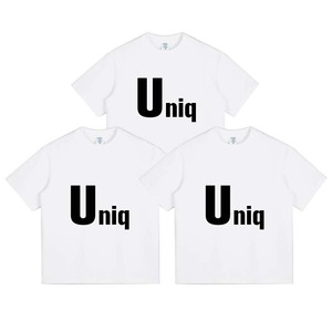 T-shirt Uniqlo Unisexe Bleu Taille S - Col Rond, 100% Coton, Basique Décontracté