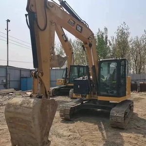 Excavadora de cadenas usada CAT 310 de 10T a precios bajos con sistema hidráulico confiable, ideal para excavación y movimiento de tierras en la construcción. - Product Image 1