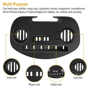 เก้าอี้ไร้แรงโน้มถ่วงที่วางถ้วยถาดด้านข้างพร้อมช่องใส่เครื่องดื่มอุปกรณ์เคลื่อนที่ - Product Image 5