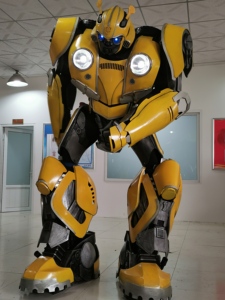 2.7m <span class=keywords><strong>Optimus</strong></span> <span class=keywords><strong>Prime</strong></span> Robot Costume Adulte Cosplay Adulte Robot LED Robot TV & Film Costumes - Product Image 6