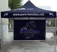 Tente promotionnelle imperméable personnalisable et abordable populaire d'alliage d'aluminium tentes extérieures faites sur commande d'exposition en Chine