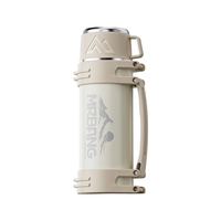 Termo de Acero Inoxidable de Boca Ancha con Aislamiento al Vacío de Gran Capacidad (2000 ml), Portátil, con Asa, a Prueba de Fugas, Libre de BPA, con Logotipo Personalizado