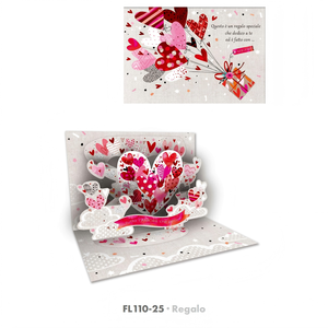 Sang Trọng Cá Nhân 3D Pop-up Giấy Thủ Công In Ấn Thiệp Chúc Mừng Thẻ Hoa Món Quà Tình Yêu Glitters Pop up Thẻ - Product Image 5