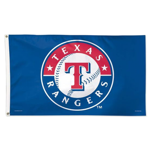 จัดส่งรวดเร็ว ธงทีม MLB ออกแบบพิมพ์ลายตามสั่ง ทีมเท็กซัส เรนเจอร์ส - Product Image 3