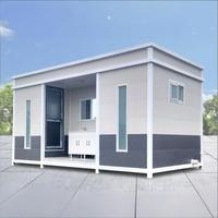 Toilettes préfabriquées publiques prêtes à l'emploi, modulaires, mobiles, en panneaux sandwich, pour les chantiers de construction
