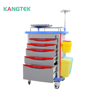 강텍 핫 세일 복근 의료 응급 카트 병원 의료 트롤리 - Product Image 4