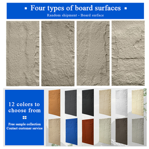 Bên ngoài Polyurethane đá Bảng điều chỉnh tường nhân tạo PU Đá Da Faux PU Faux đá - Product Image 5