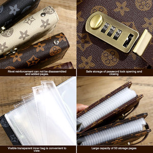 Livre d'épargne créatif pour enfants avec verrouillage par mot de passe et couverture en cuir de qualité supérieure pour cadeaux ou promotions - Product Image 3