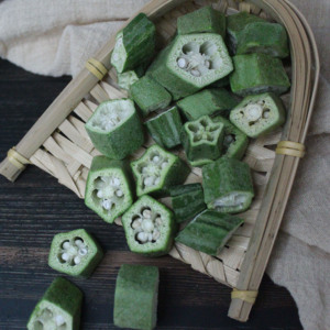 Cube de gombo lyophilisé FD de haute qualité fabriqué en usine exportation chinoise pour la nourriture instantanée - Product Image 6