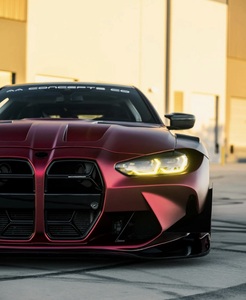 Pellicola Vinilica Premium Opaca Rosso Vino per Auto, Stile Rosso Vino Intenso, Senza Bolle, per Wrapping Professionale, Fornitura Diretta dalla Fabbrica - Product Image 1