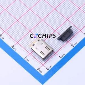 HC-TYPE-C-14P-VS10.0D-3A-W-F1.6-02 USB Connector Through hole Component (THT) Connector Type-C USB 3.1 Female Through Hole - Product Image 1