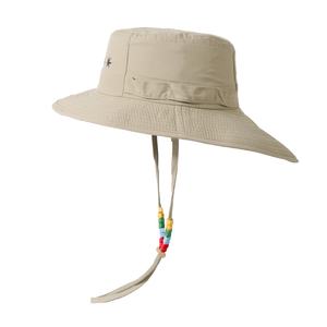 Chapeau de pêcheur à large bord à séchage rapide pour femme, chapeau bob décontracté pour homme, protection solaire pour les activités de plein air, la randonnée et les voyages estivaux - Product Image 1